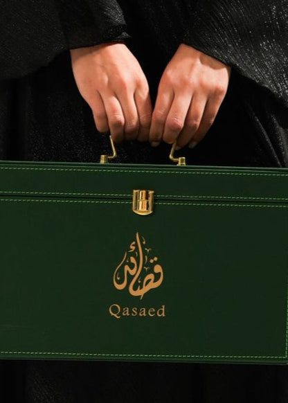 Luxury Gift Box - 3 Qasaed Al Gharb Perfumes