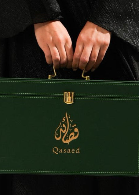Luxury Gift Box - 3 Qasaed Al Gharb Perfumes